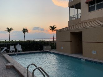 Sunsets at the Pool