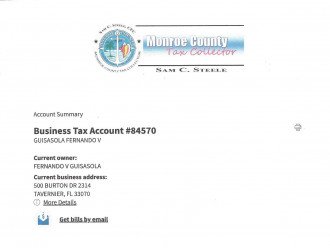 Monroe County Business License