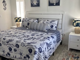 King bed in master room