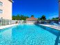 Sparking blue on site swimming pool - awesome tropical environment