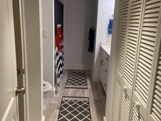 Newly remodeled guest bath