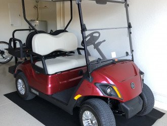Nearly new electric golf cart