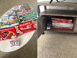 Monopoly, Scrabble Chess, Candy land Chutes and more