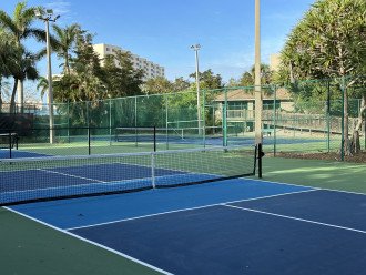 Two dedicated pickleball courts