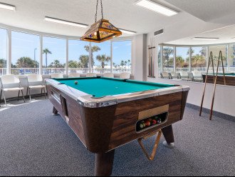 Club Level Billiard Room