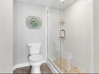 Water Closet with Walk In Shower