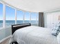 Ocean Front View from guest Bedroom with Queen Bed
