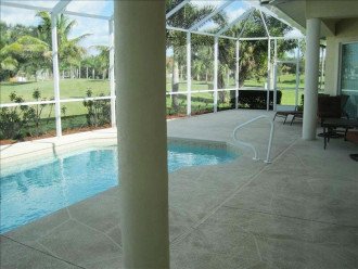 pool deck(now painted and furnished)