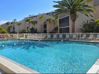 Bayside pool - steps from townhouse; gulfside has pool too