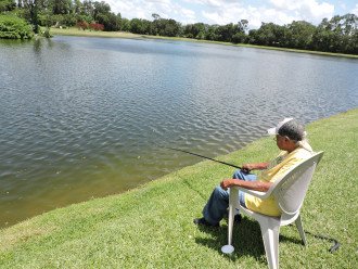 Free fishing on one of three private lakes