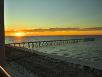 View of the Navarre Beach Pier from the balcony