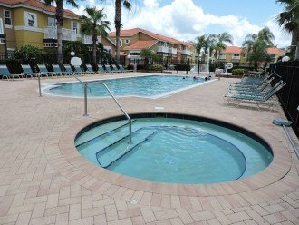 Resort heated pool and jacussi