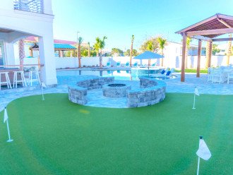 Enjoy the Putting Green and A Fire Pit