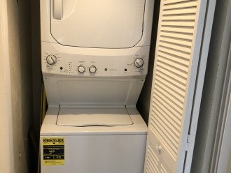 Washer/Dryer in the Condo