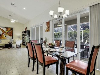 Dining area for 8 persons