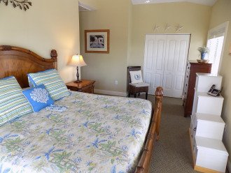 Another view of the Master bedroom with king bed