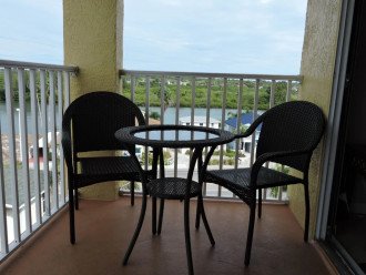Balcony with view of intercostal