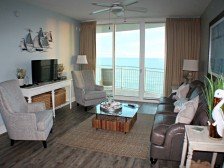 Aqua Unit #508, Updated for 2023, Largest 1BR + Bunks Plan, Free Beach Chairs