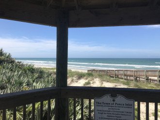 Ponce Inlet Oceanfront with Private Balcony, No-Drive Beach, Newly Renovated #1