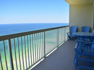Beach front with acquatic views of manatees, dolphins, sting rays