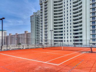 Tennis Court. You will also find cornhull boxes to play