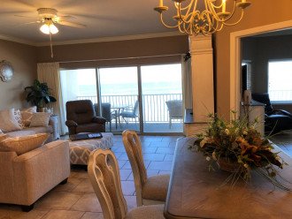 Dining Area to Beach View