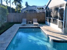 Naples Park 3 Bedroom House, 5 Mins from Beach With Heated Salt Water Pool!