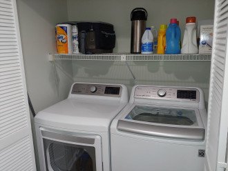 New Large Capacity Washer and Dryer