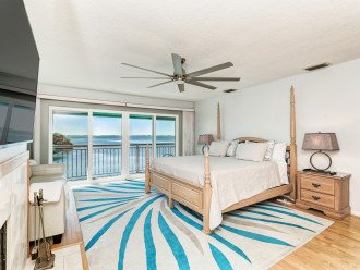 Master Suite with En Suite Bathroom boasting amazing views of the Sarasota Bay!