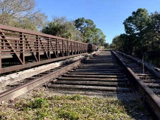 Old rails - The Legacy Bike Trail