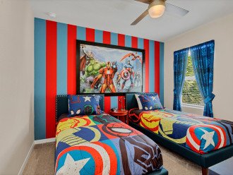 Superheroes themed bedroom (bedroom 4)