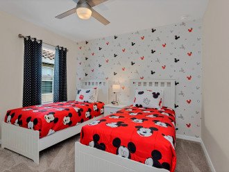 Mickey & Mini mouse themed bedroom (bedroom 5)