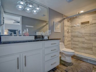 Master Suite with walk in shower