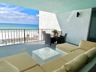Slice of Salt Life! Beachfront Condo, Spectacular Balcony, Beach Service, Pool #1