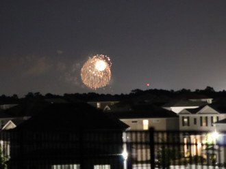 Magic Kingdom fireworks nightly from Ohana Gathering House
