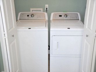 All units have full size washer and dryers