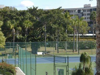 View of Tennis Courts from Condo
