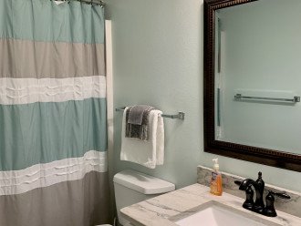 Smaller bathroom