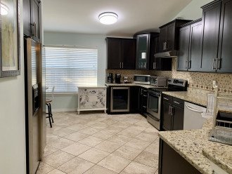 Spacious, well-equipped kitchen for our guests