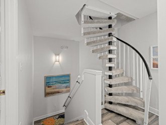 STAIRCASE TO THE 4TH BEDROOM LOFT