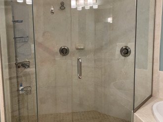 Over sized Master shower stall