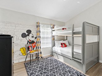 Mickeys Bunk Room (2 Full Size Beds, 1 Twin Size Bed)