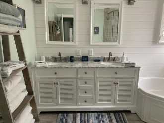 Master Bath with His and Hers Sinks