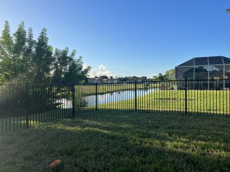 New fence