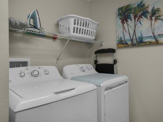 Convenient in unit full size washer & dryer