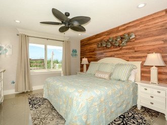 Master bedroom king and beach view