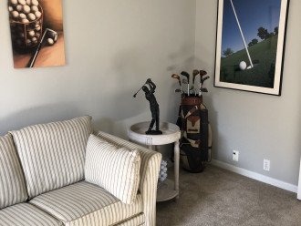 Golf themed room