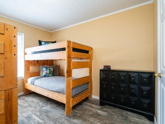 kids bedroom with bunk beds