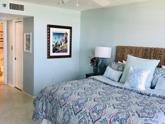 master bedroom with king be