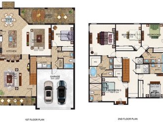 Floor plan. Only for space, disregard furnishing arrangements as it is only illustrative.